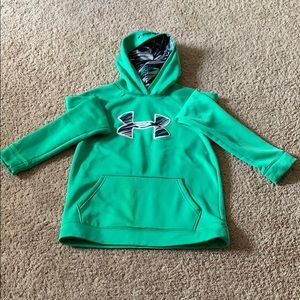 Under Armour turquoise YLG hoodie
